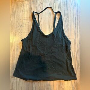 Dark Green Lululemon open back top